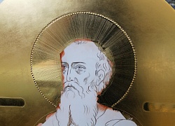 Фрагмент иконы апостола